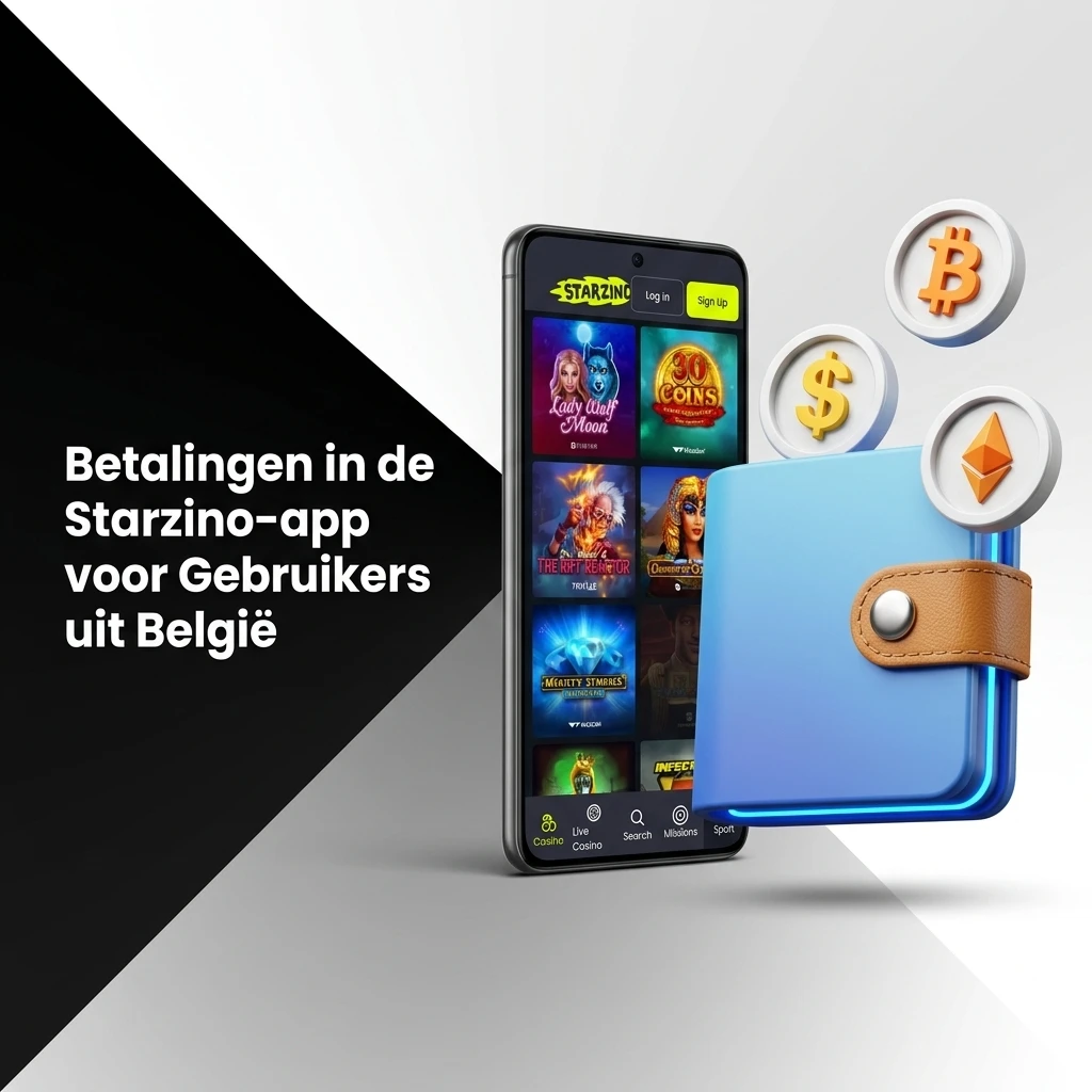 Betalingsmethodes in de Starzino-app voor Belgische gebruikers: Apple Pay, Skrill, Neteller en meer