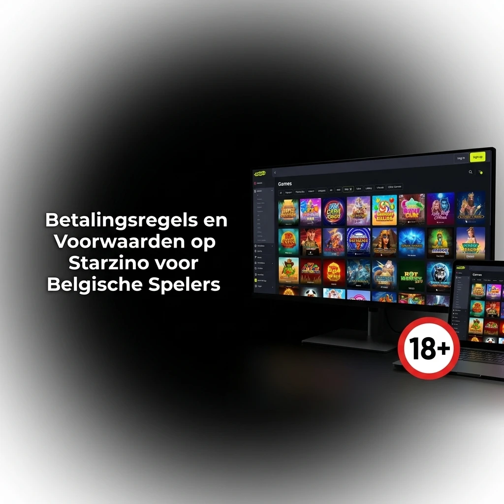 Betalingsregels en voorwaarden Starzino: stortingen, opnames, limieten en verificatie voor Belgische spelers.