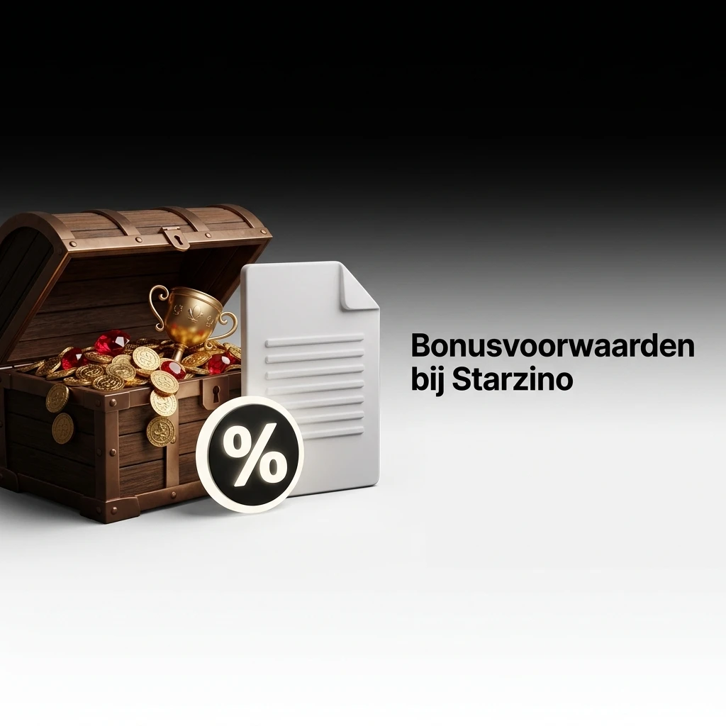 Overzicht bonusvoorwaarden bij Starzino casino met inzetvereisten, geldigheid en verantwoord speelbeleid