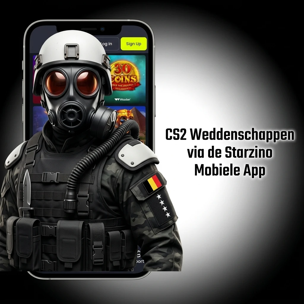 CS2 weddenschappen plaatsen via de Starzino mobiele app op Android en iOS voor eSports markten