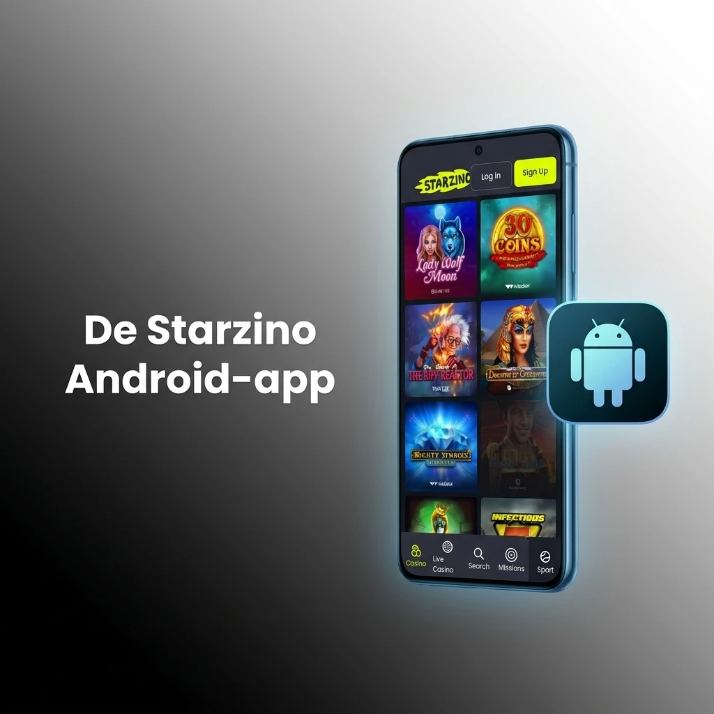 Starzino Android-app gratis downloaden voor sportweddenschappen en casinospellen op mobiel