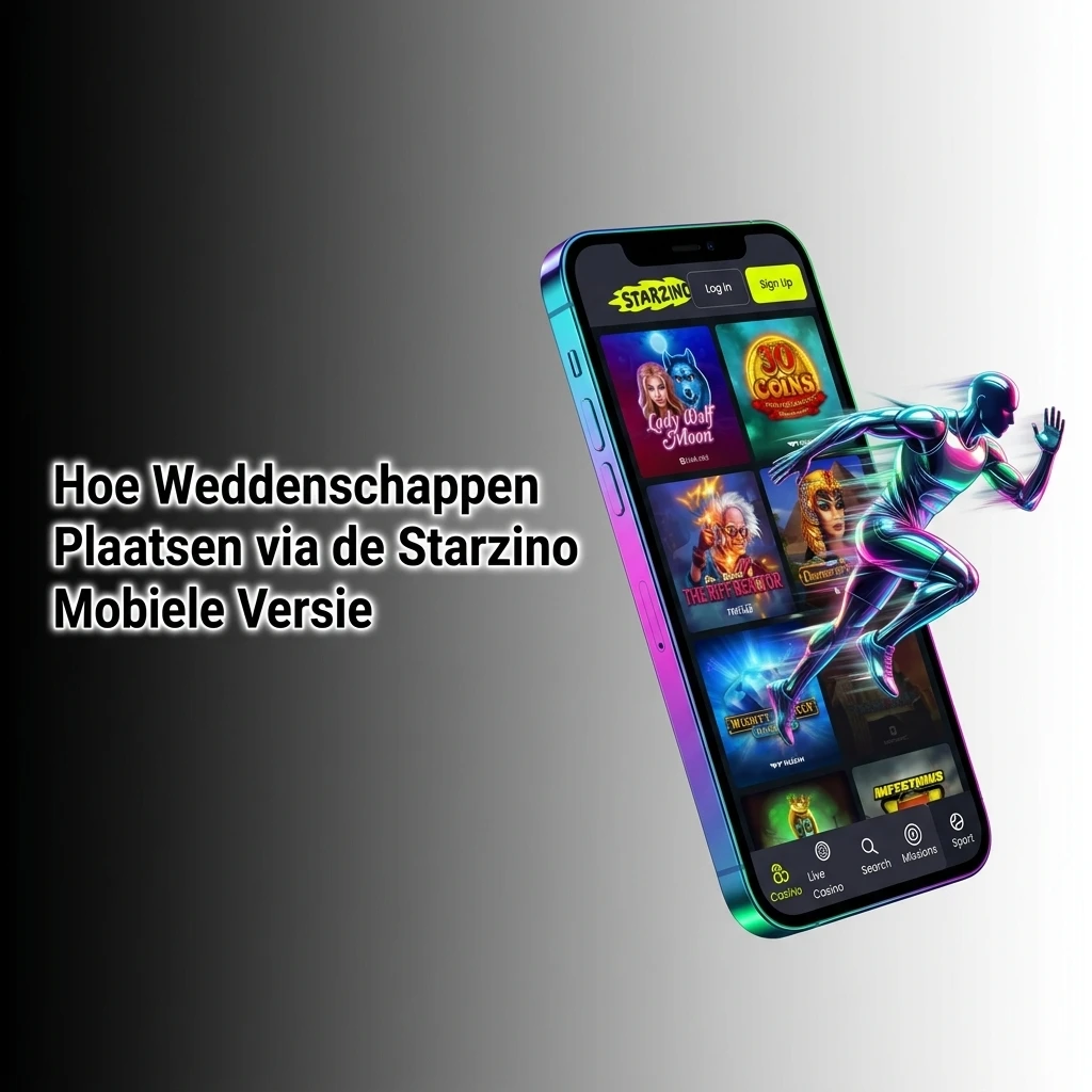 Stapsgewijze handleiding voor het plaatsen van weddenschappen via de Starzino mobiele versie