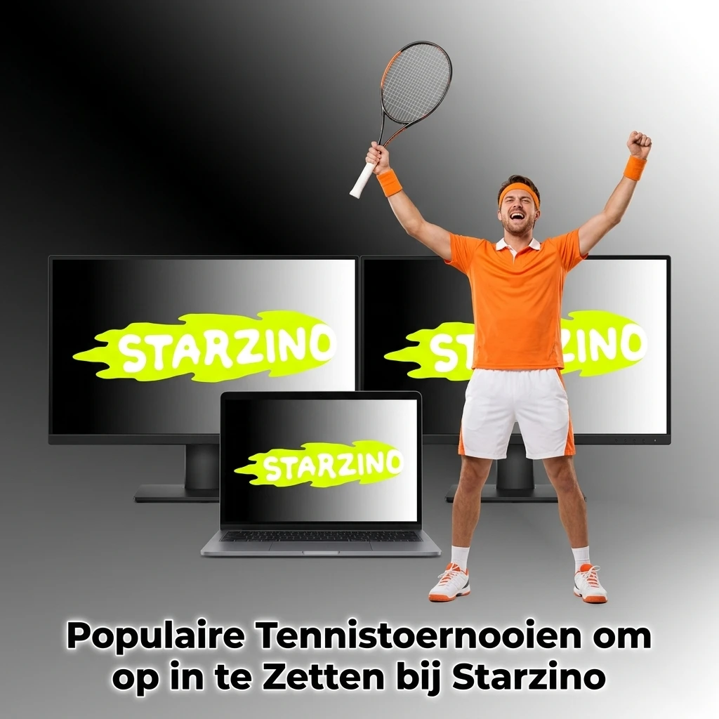 Populaire tennistoernooien bij Starzino: Australian Open, Roland Garros, Wimbledon en US Open weddenschappen