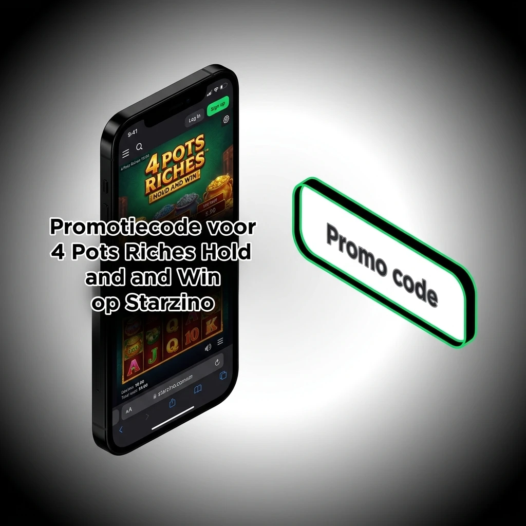 Promotiecode STARZINO200 voor 4 Pots Riches Hold and Win op Starzino casino België