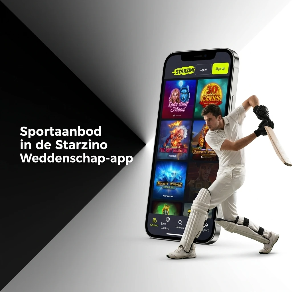 Starzino app sportaanbod: voetbal, tennis, basketbal, eSports en meer voor live en pre-match weddenschappen