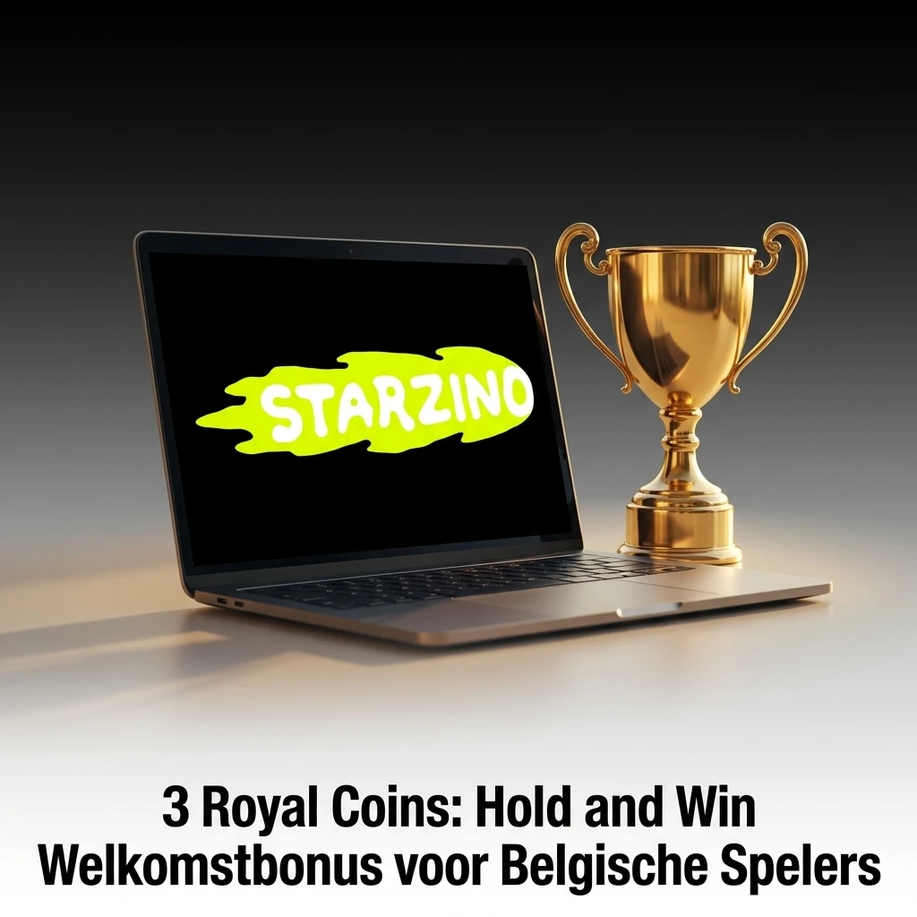 3 Royal Coins Hold and Win welkomstbonus Starzino: 200% tot 1.000 EUR plus 15 EUR Freebet voor Belgen
