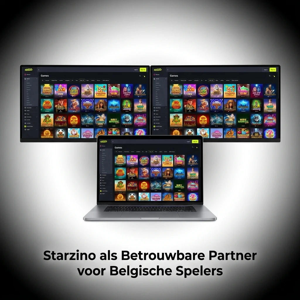 Starzino platform voor Belgische spelers met sportsweddenschappen, beveiliging en mobiele app voor Android en iOS