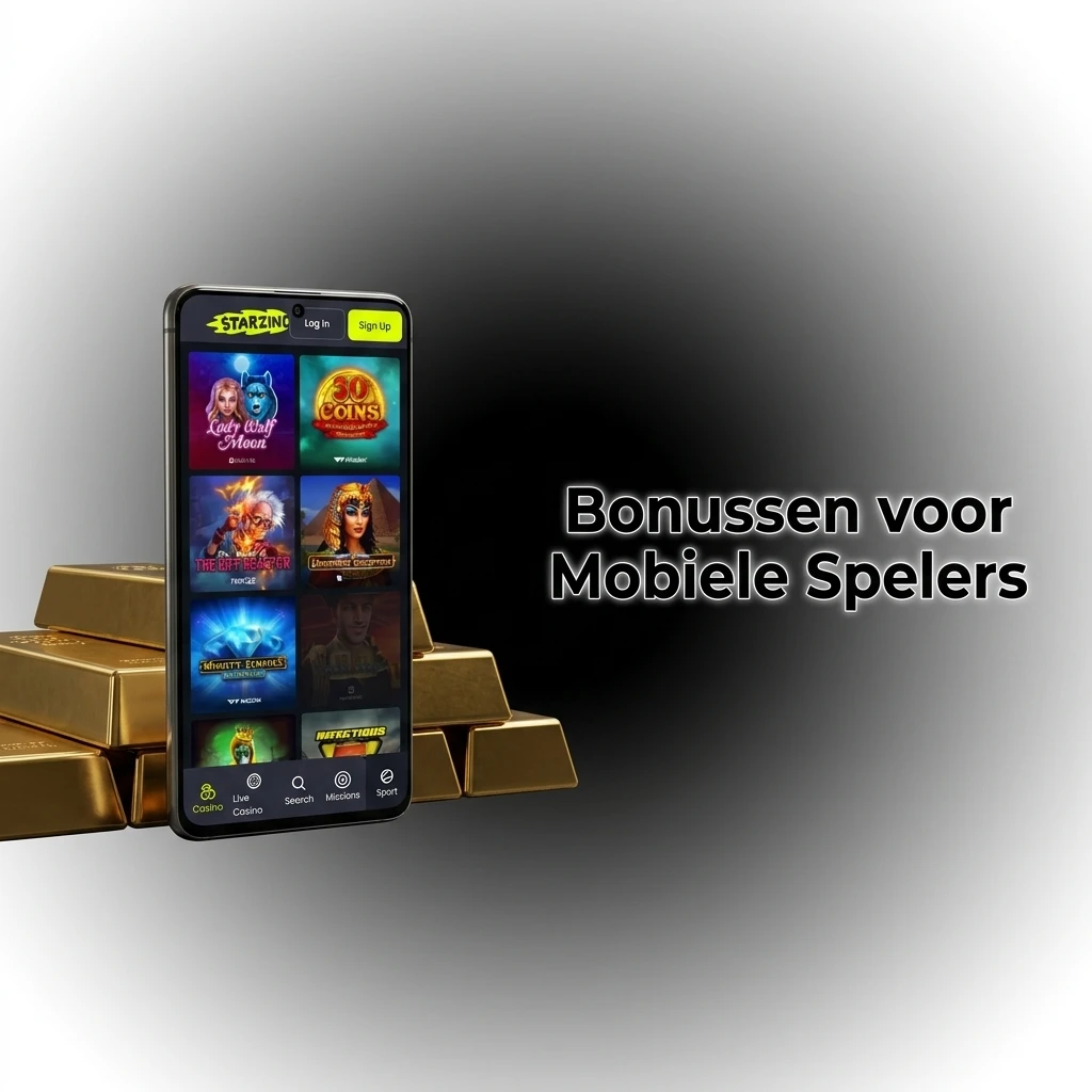 Bonussen voor mobiele spelers: welkomstbonus casino 200% tot 1.000 EUR en gratis wed van 15 EUR