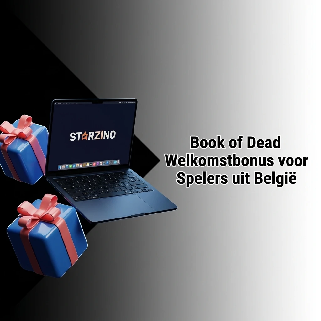 Starzino welkomstbonus België: 200% tot 1000 EUR plus 15 EUR Freebet voor Book of Dead spelers