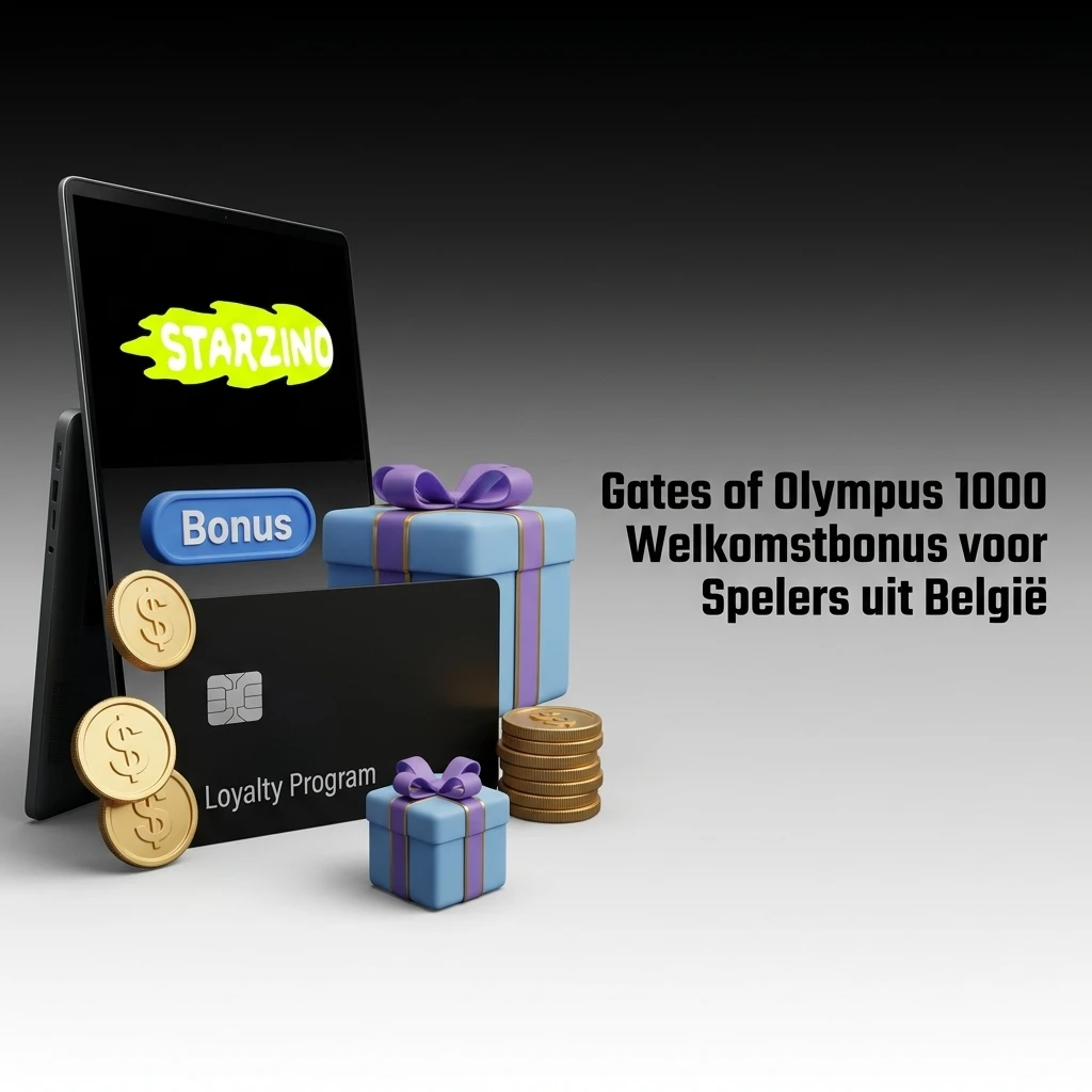 Gates of Olympus 1000 welkomstbonus Starzino: 200% tot 1000 EUR plus 15 EUR Freebet voor Belgische spelers.