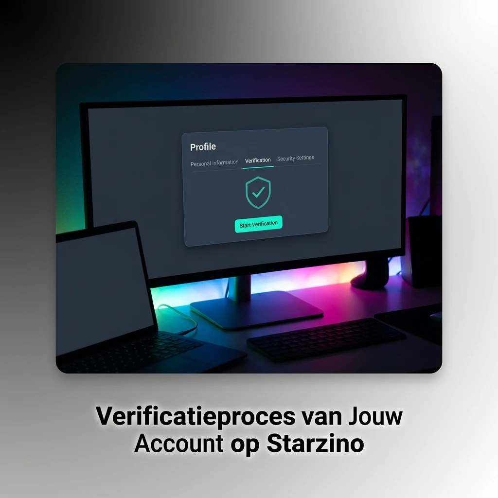 Starzino accountverificatie: identiteitsbewijs en adresbevestiging uploaden voor goedkeuring binnen 1-3 werkdagen
