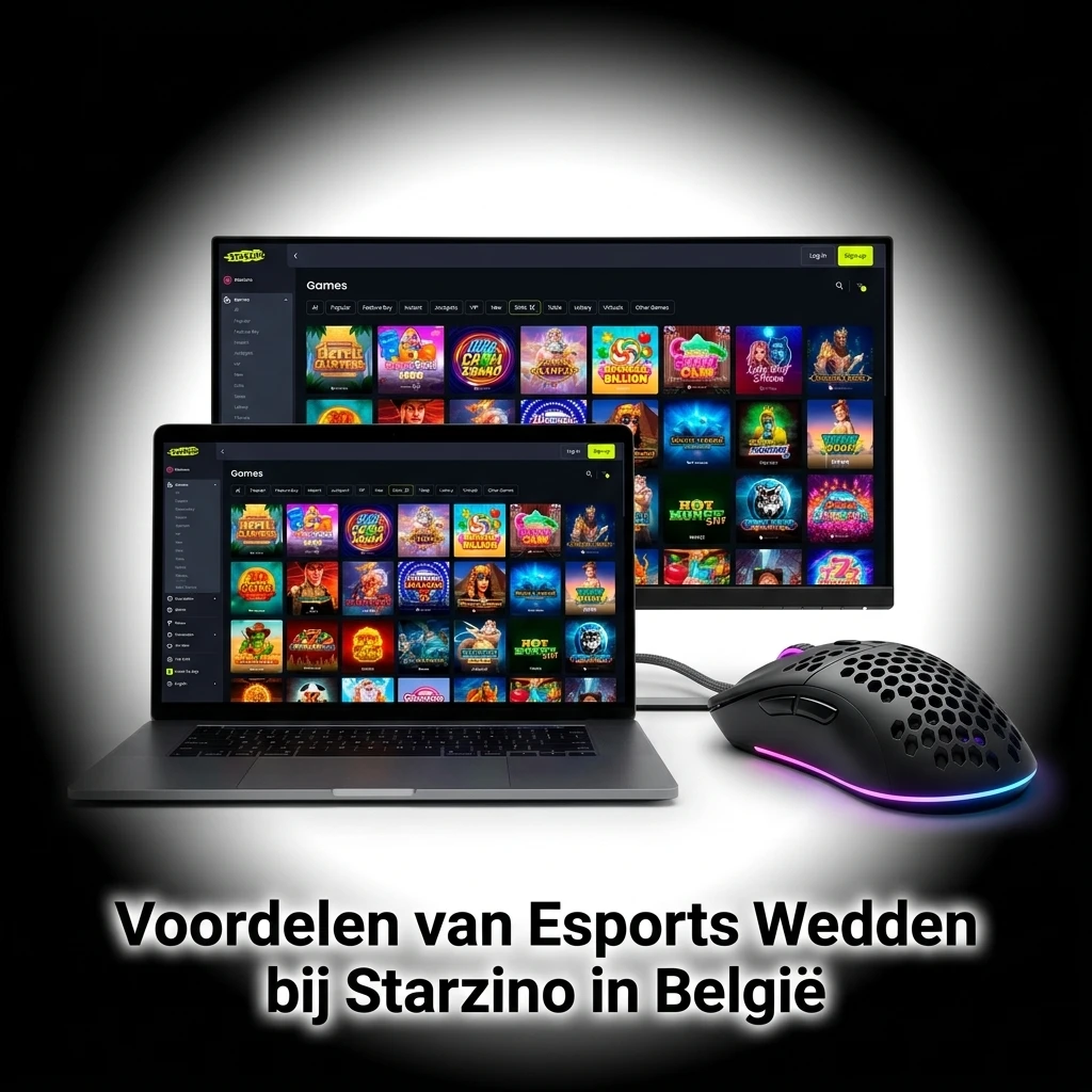 Voordelen van esports wedden bij Starzino België: bonussen, app, odds en klantenservice