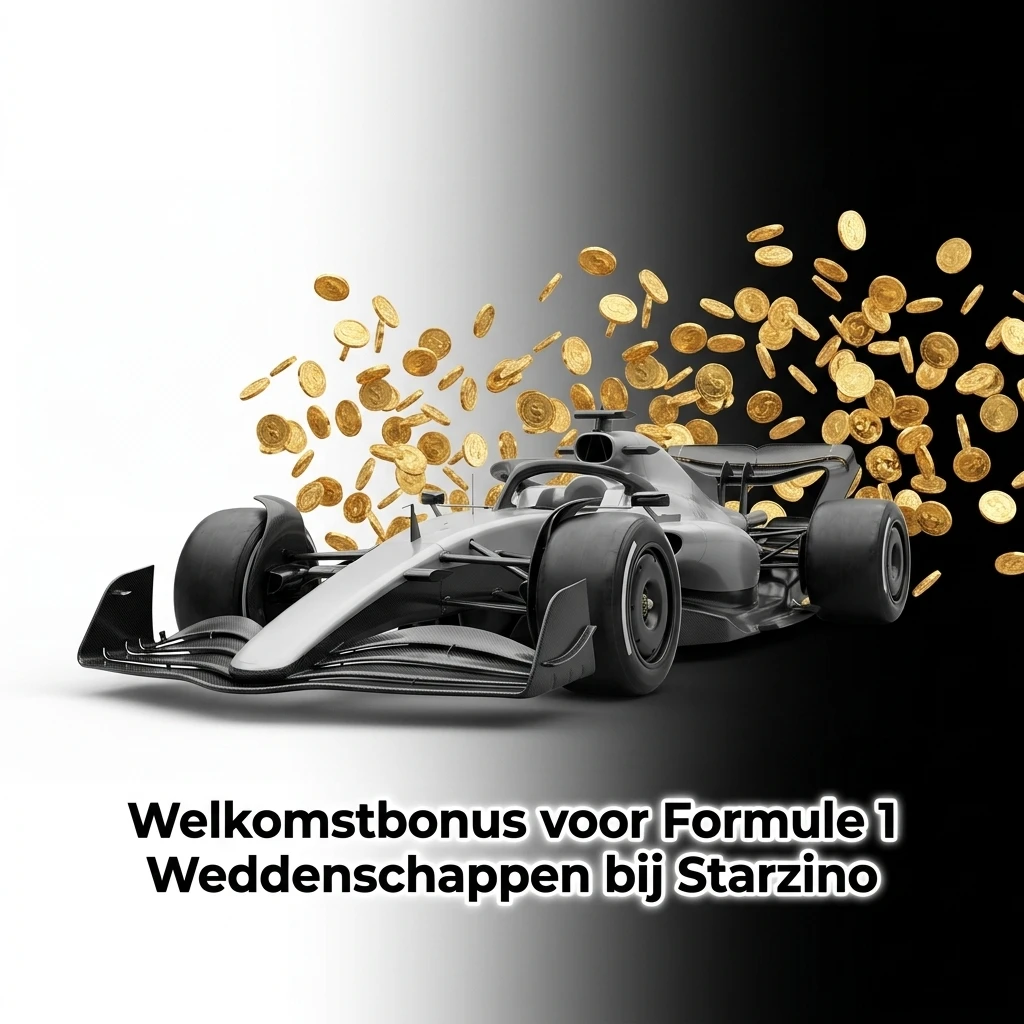 Starzino welkomstbonus voor Formule 1 sportweddenschappen op eerste storting met omzetvoorwaarden